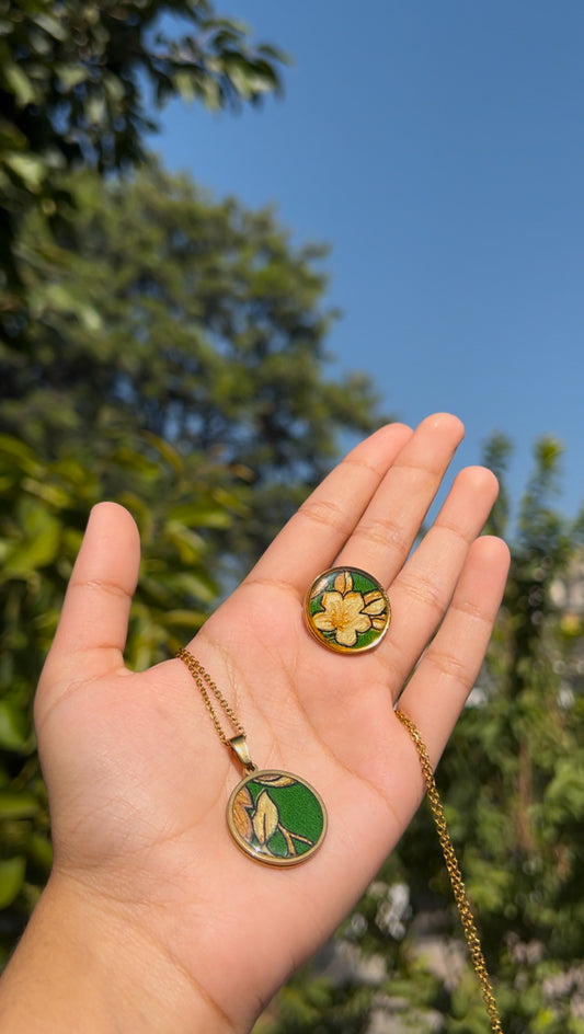 Sunlit Petal Handcrafted Jewelry