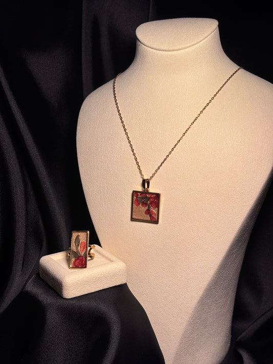 Luxurious Jewelry - Elegant & Handmade. |"Floral Gleam" |