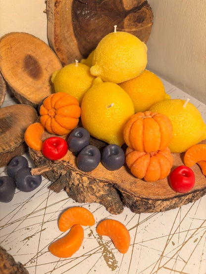 Fruit Bowl Scented Candles - Fresh & Cozy Fragrance | ZouqShoq