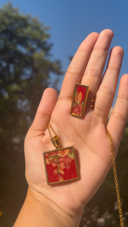 Luxurious Jewelry - Elegant & Handmade. |"Floral Gleam" |