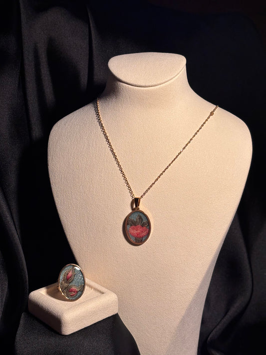 Mystical Handcrafted Jewelry with Floral Shine - ZouqShoq