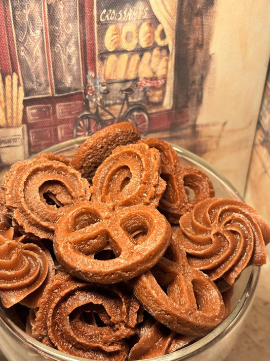 Biscuit Milk Glass Scented Candles - Cozy Home Fragrance | ZouqShoq