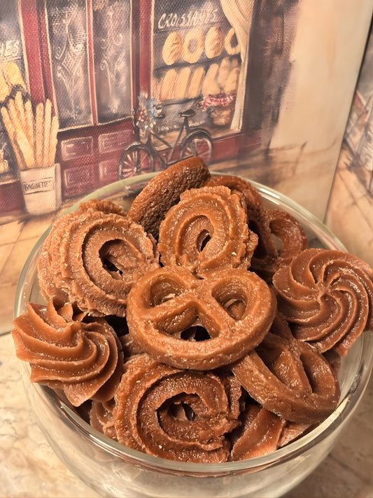 Biscuit Milk Glass Scented Candles - Cozy Home Fragrance | ZouqShoq