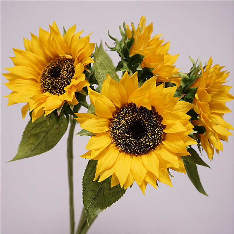 Sunshine Bloom Real Touch Sunflowers - ZouqShoq