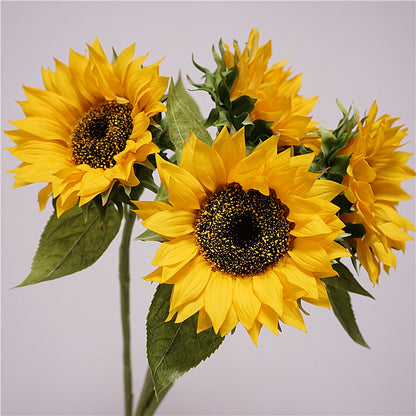 Sunshine Bloom Real Touch Sunflowers - ZouqShoq