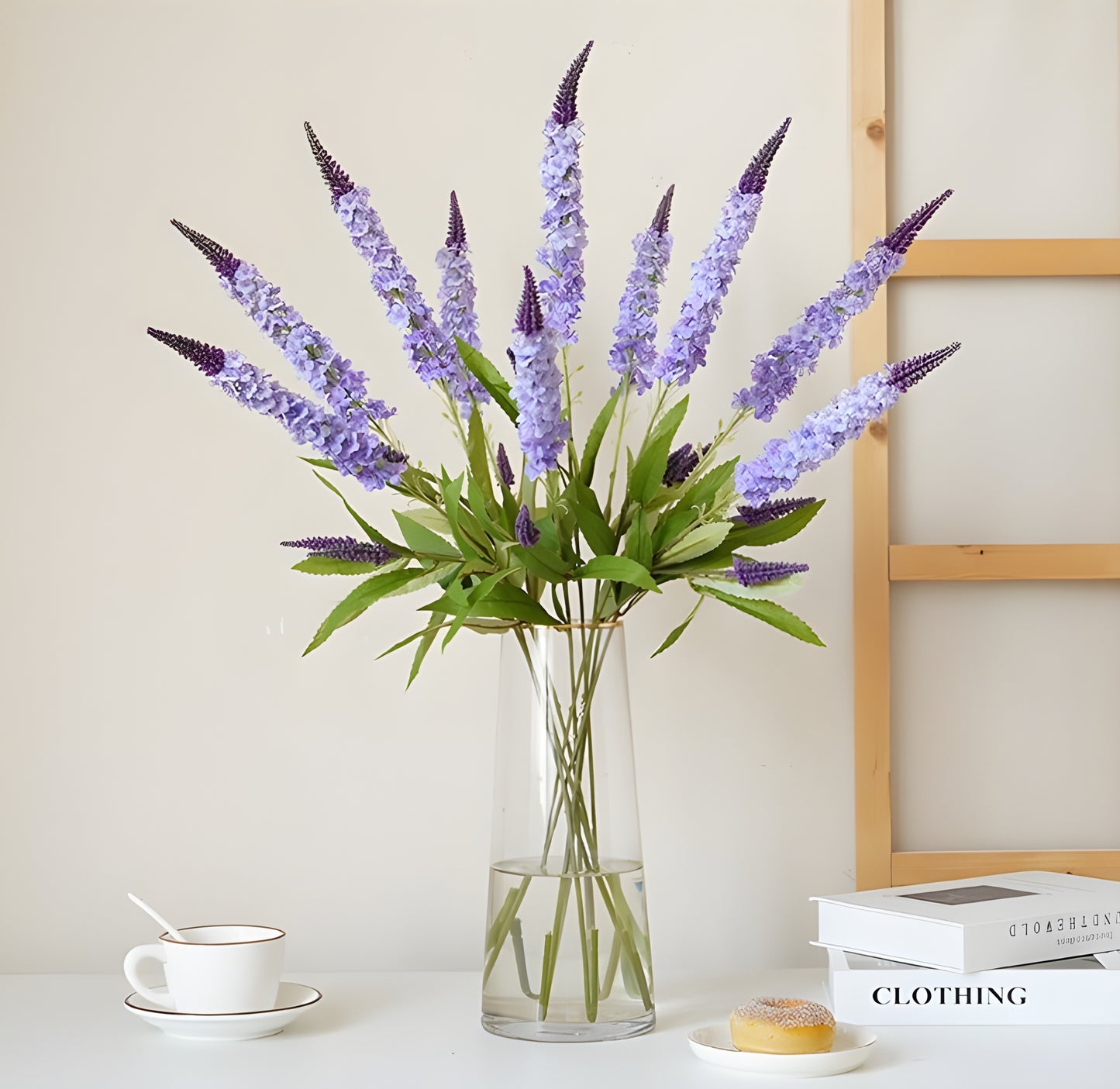 Classy Lavender Dreams Realistic Flower Stems - ZouqShoq
