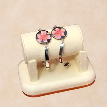 Timeless Blossom Handmade Resin Bracelet | ZouqShoq