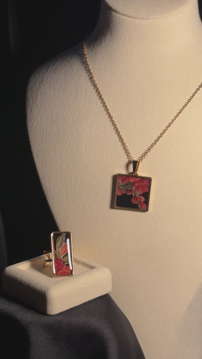 Luxurious Jewelry - Elegant & Handmade. |"Floral Gleam" |