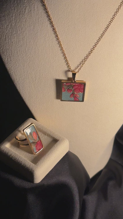 Luxurious Jewelry - Elegant & Handmade. |"Floral Gleam" |