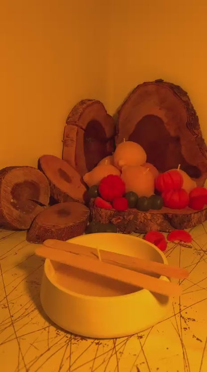 Fruit Bowl Scented Candles - Fresh & Cozy Fragrance | ZouqShoq