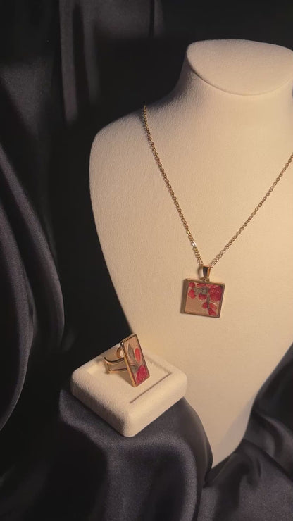 Luxurious Jewelry - Elegant & Handmade. |"Floral Gleam" |